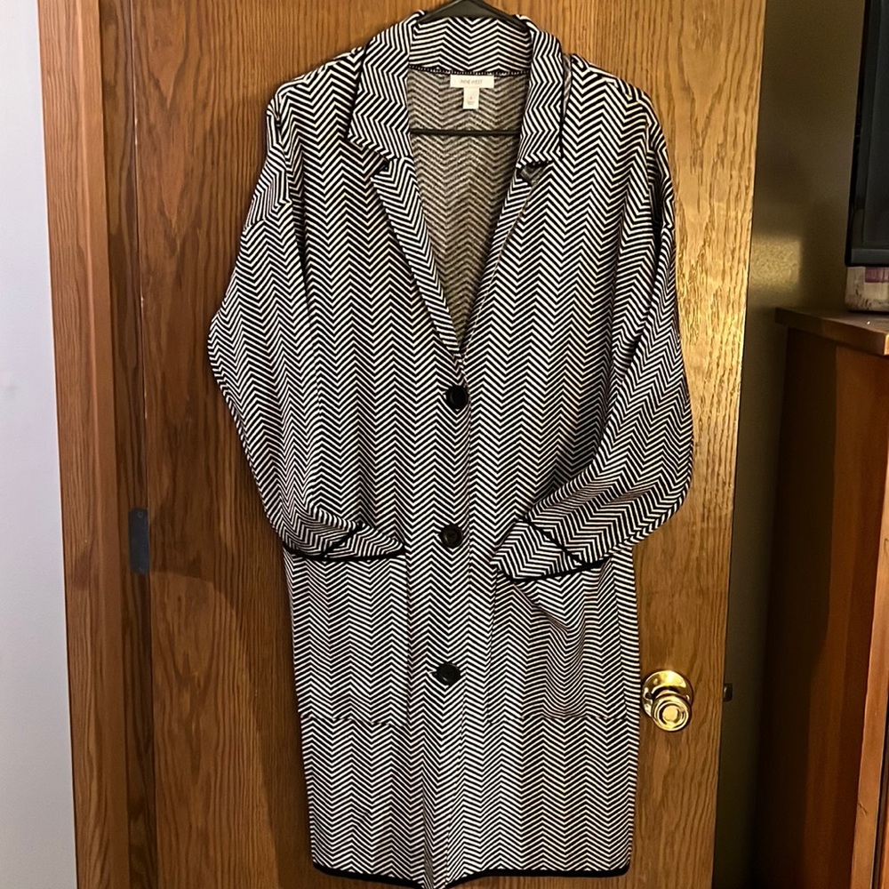 Chevron Sweater Cardigan